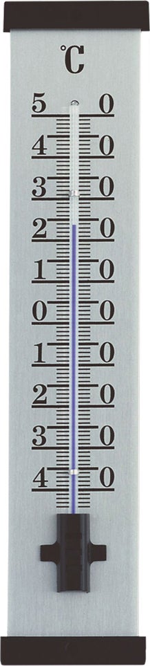 TFA thermometer aluminium 5,6 x 2,2 x 25 cm