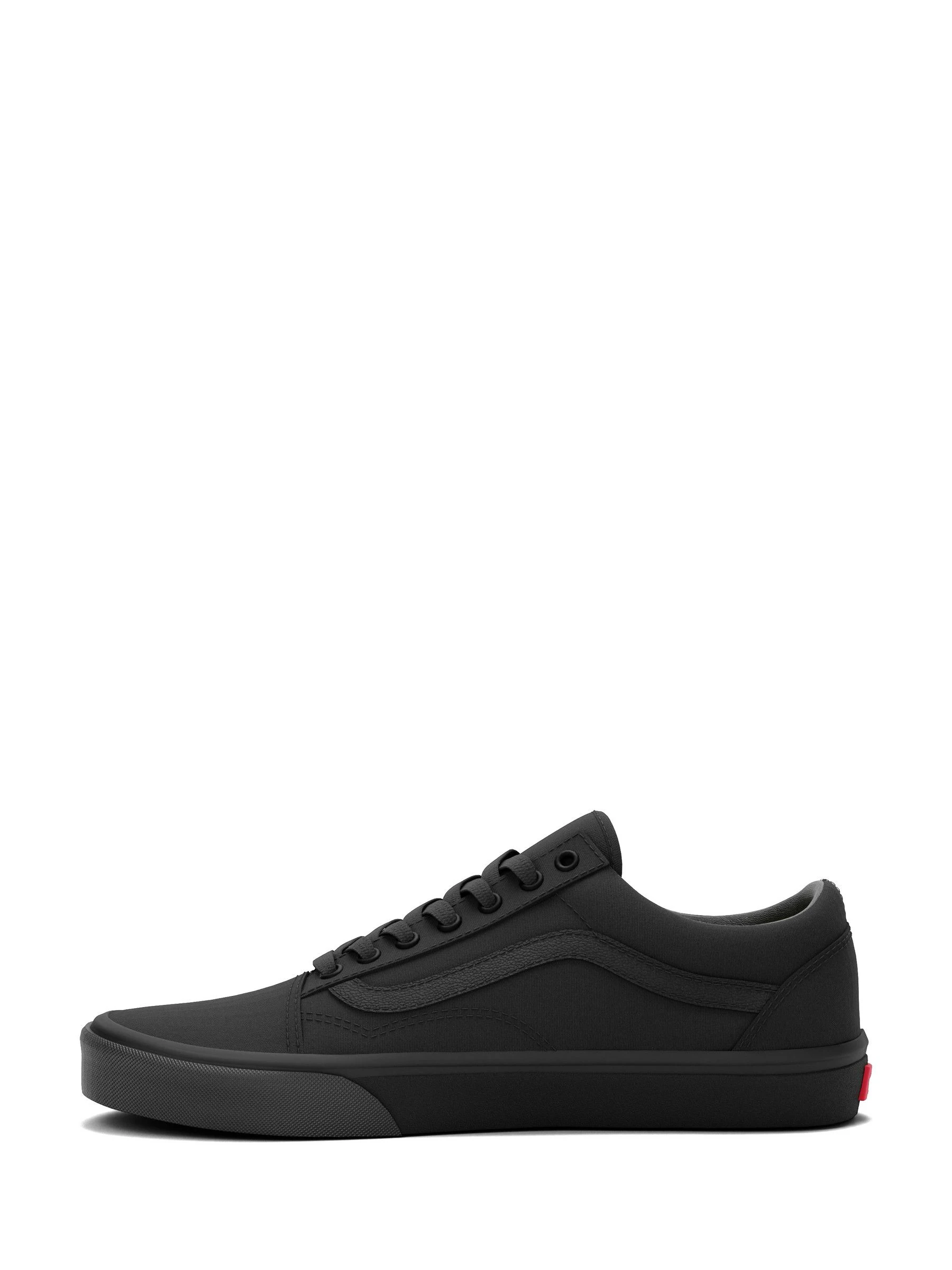 Donkerzwart - Vans Skool Trainers