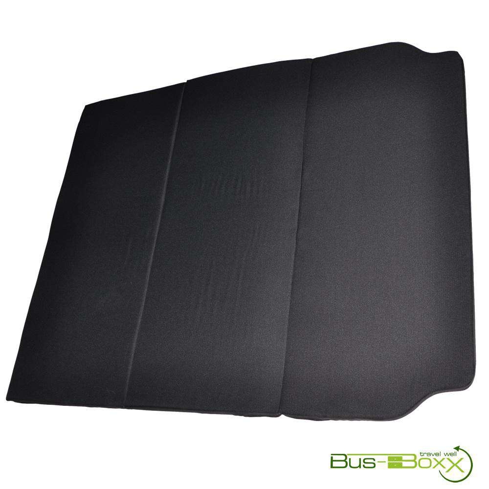 BusBoxx Klappmatratze 3er Sitzbank VW T5 / T6 für Multifelxboard Schafauflage  RG 50 / 50