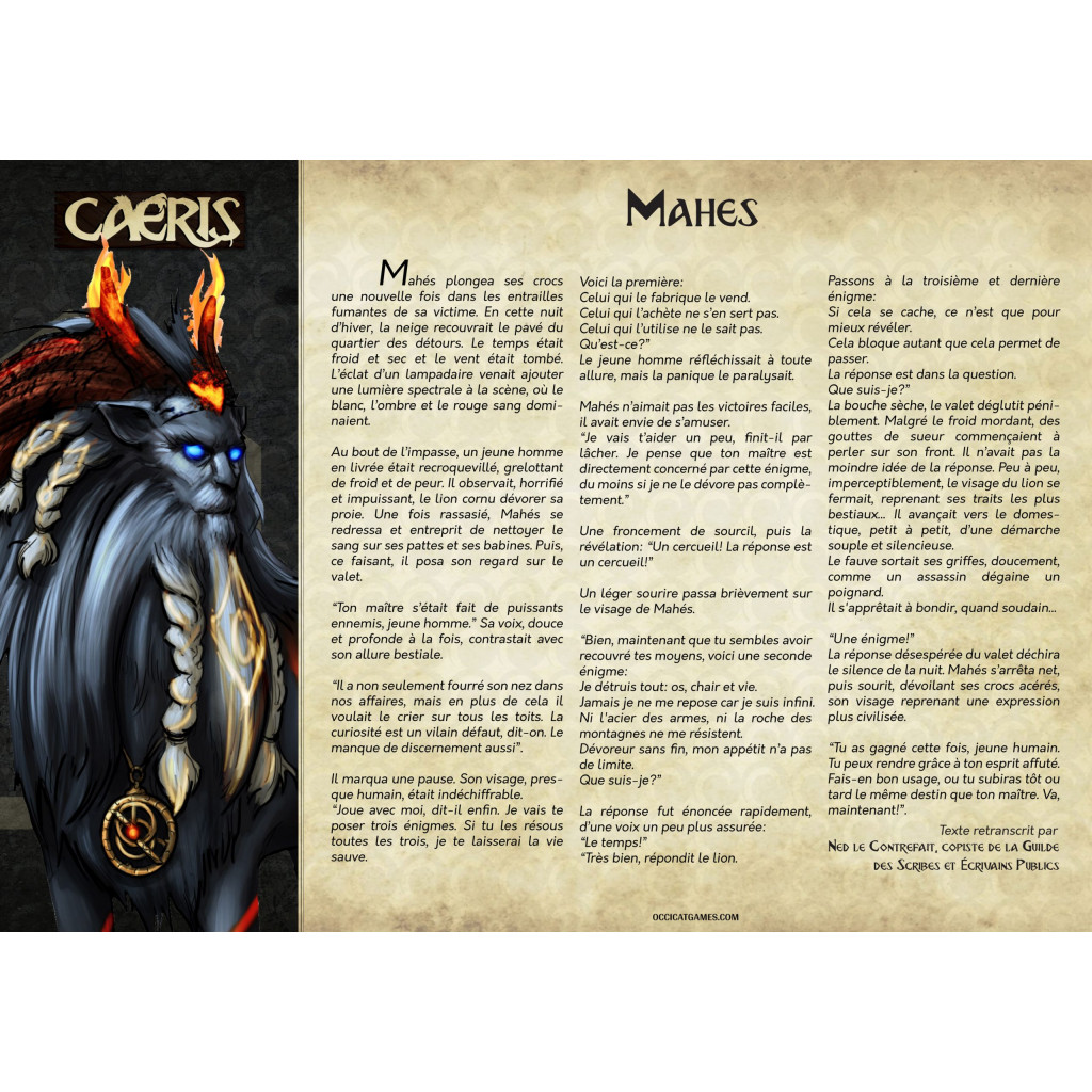 Caeris : Starter La Confrérie des bâtisseurs