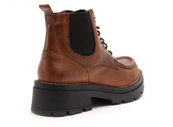 Chacal boots bottine plates femme 6453 marron
