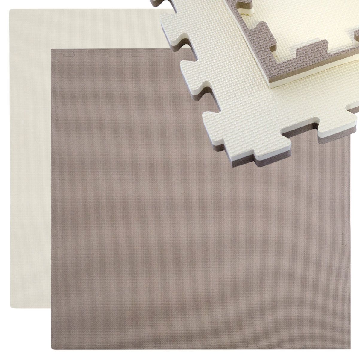 eyepower XL-Trainingsmatte mit Rand 90x90x2.5cm
