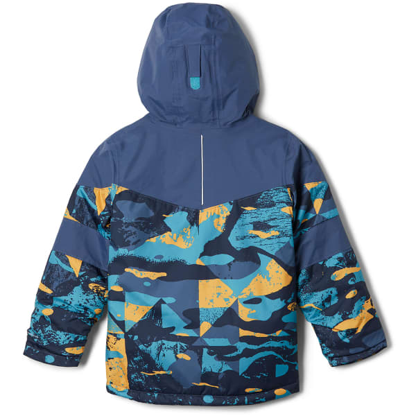 Veste de ski COLUMBIA MIGHTY MOGUL II JACKET JR SHASTA GEOGLACIAL/DARK MOUNTAIN