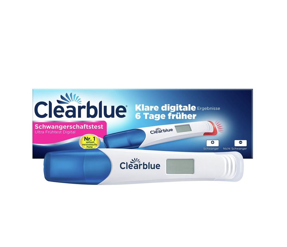 CLEARBLUE Ultra Schwangerschaftstest früh digital 1 Stk
