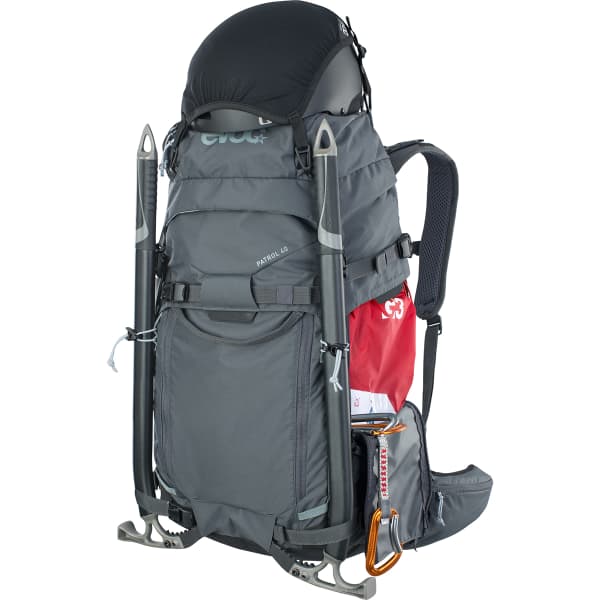 Sac à dos ski EVOC PATROL 40L CARBON GREY