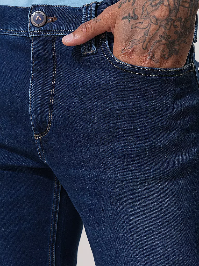 ALBERTO Jeans Straight Fit PIPE  blau