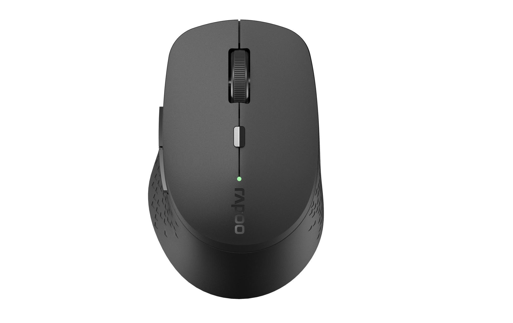 Maus M300 Silent Dark GreyKabellose Multimodus-Maus