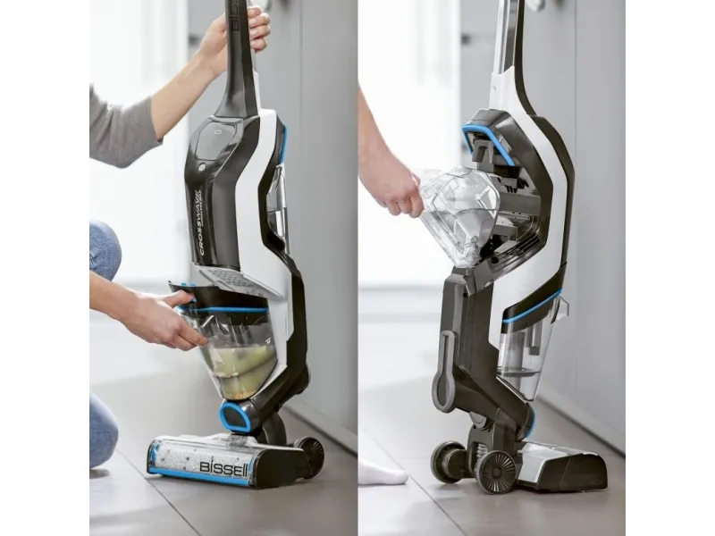 BISSELL CrossWave Max 2767N - Støvsuger - stav - uden pose - ledningsfri