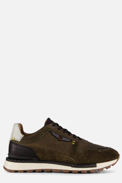 PME Legend Aircobra Sneakers groen Suede