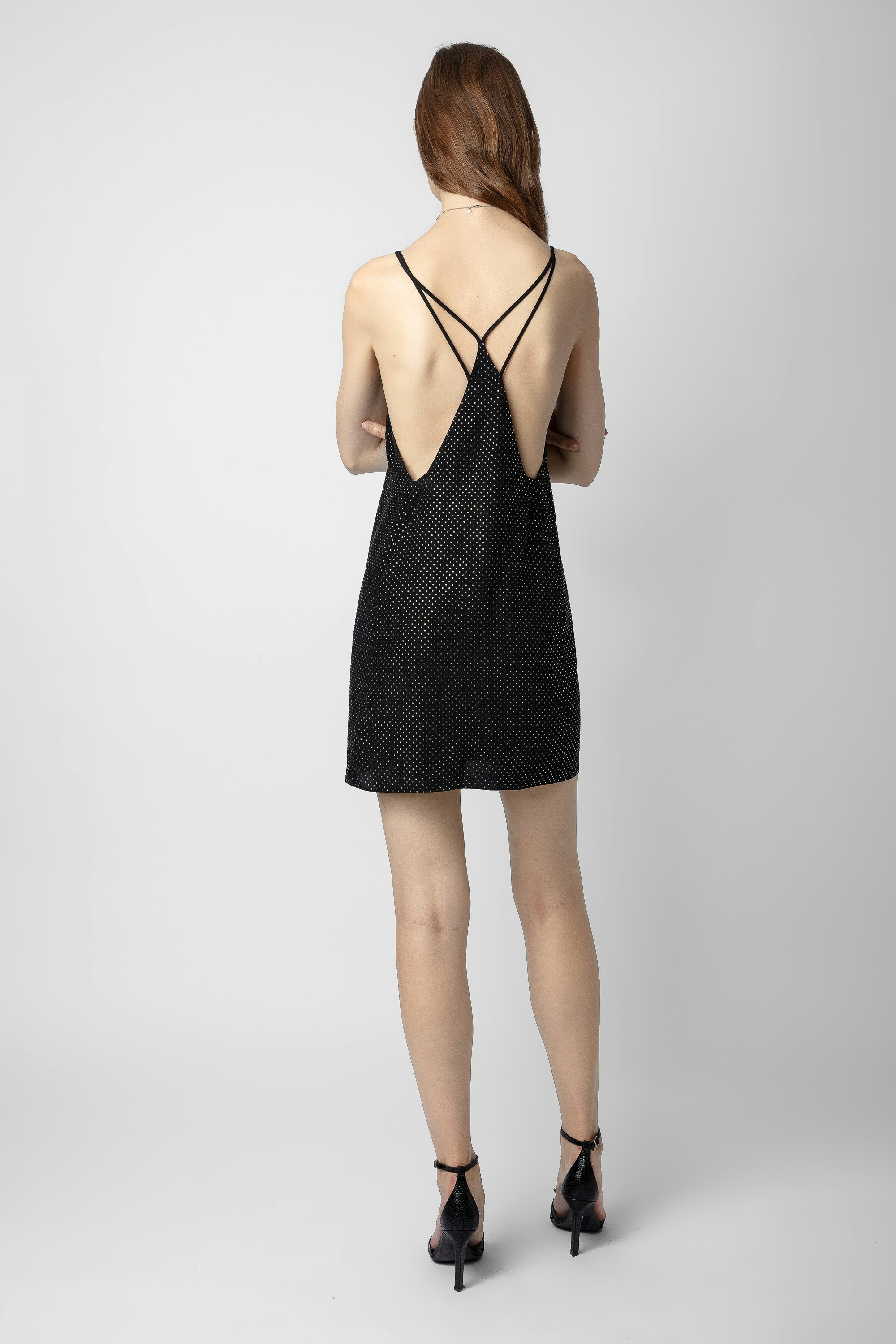 Robe Rohana Strass Soie