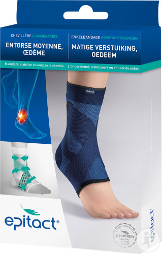 Epitact Chevillère Ligamentaire Entorse Moyenne/Œdème Taille 1 Pièce 1