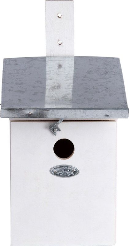Vogelhuisje - Koolmees - Wit - FSC Gecertificeerd Hout