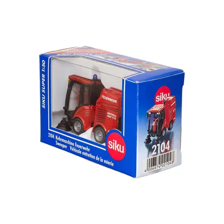 Siku 2104 - Kehrmaschine Feuerwehr, M 1:50
