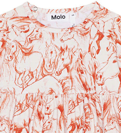 Molo Kjole - Charmaine - Rød Horses