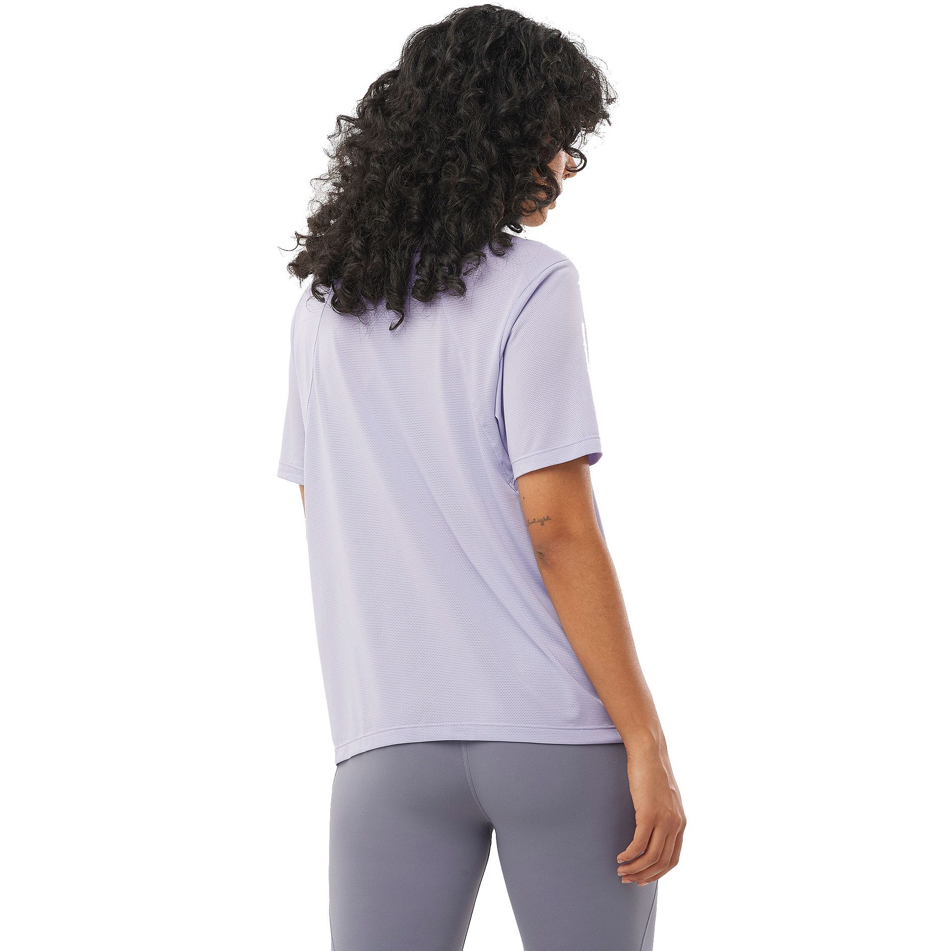 Salomon SHAKEout CORE T-Shirt Damen cosmic sky