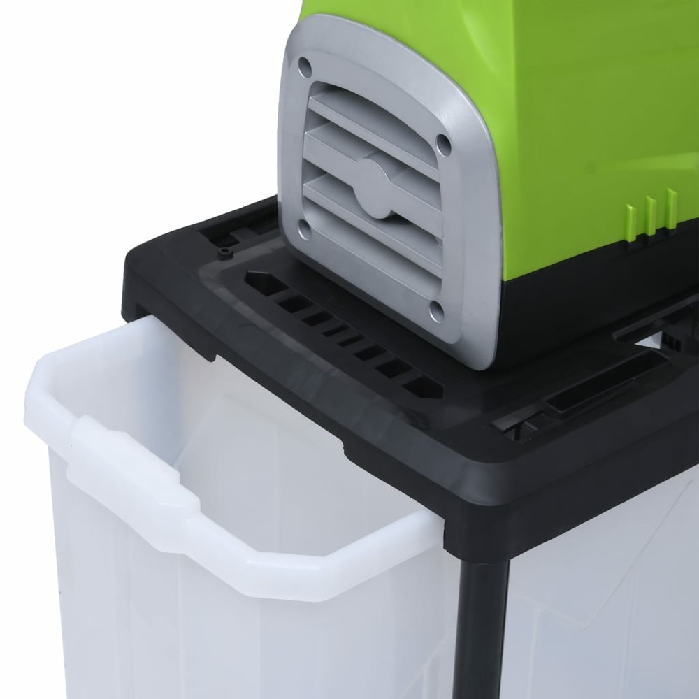 Broyeur électrique de jardin avec sac de collecte 2800 w