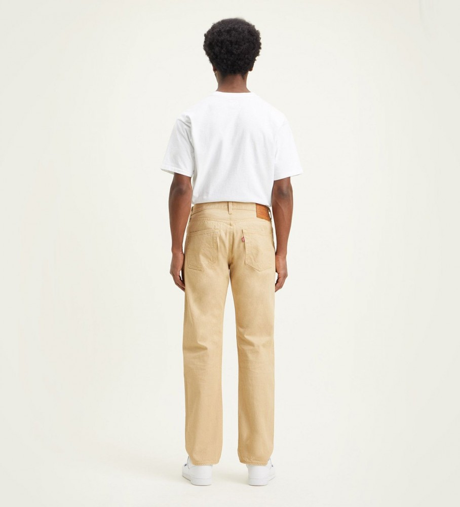 Calça Jeans Levis 501 Original Amarillo