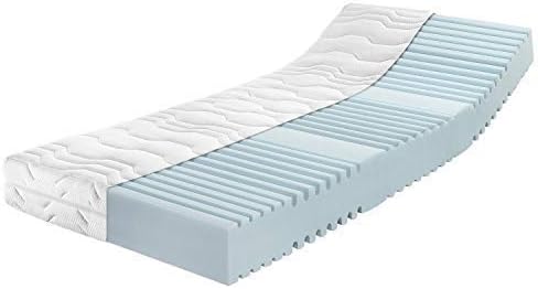 RAVENSBERGER Kaltschaummatratze Ortho-PUR | 90 x 200 cm | Höhe 18 cm | Härtegrad H3 | 7-Zonen | waschbarer Baumwoll-Doppeltuch-Bezug | Oeko-TEX® Standard 100 Zertifiziert | Made in Germany