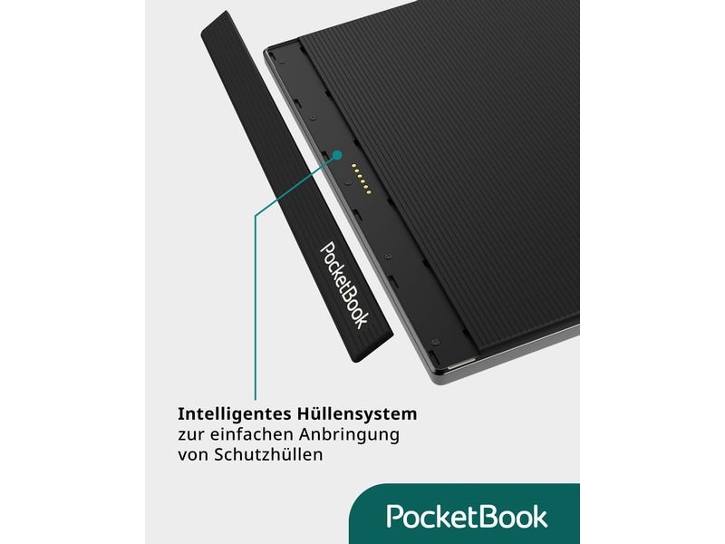 PocketBook E-Book Reader InkPad Color 3 Stormy Sea Schlanker E-Book-Reader mit Farbdisplay und eingebauten Lautsprechern