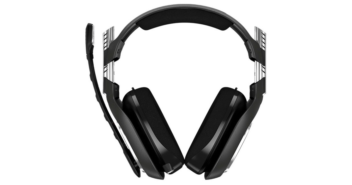ASTRO GamingA40 TR headset over-ear gaming headset  (Zwart/blauw, PC, PlayStation 4)