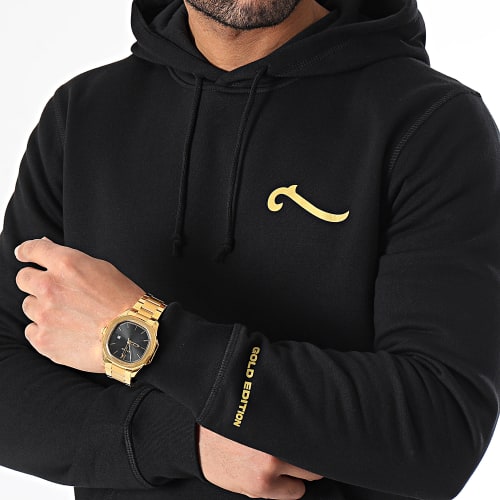 Sweat Capuche Gold Edition 25 ex. LPNJF 2 Noir Or