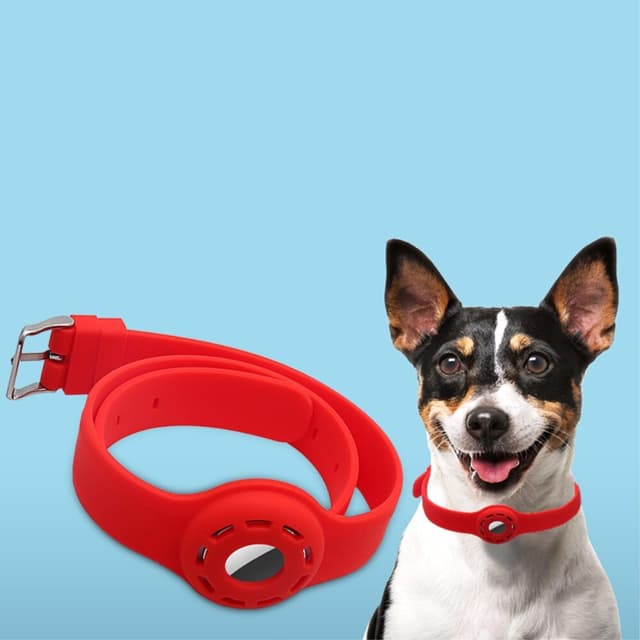 SKALO AirTag Holder Silicone Pet Collar