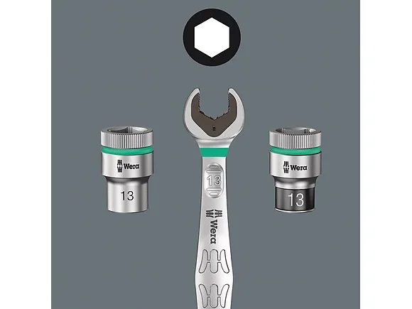 Wera 05020231001, 8,10,11,11,12,13,13,14,14,15,16,17,18,19 mm, CE, 11 stk