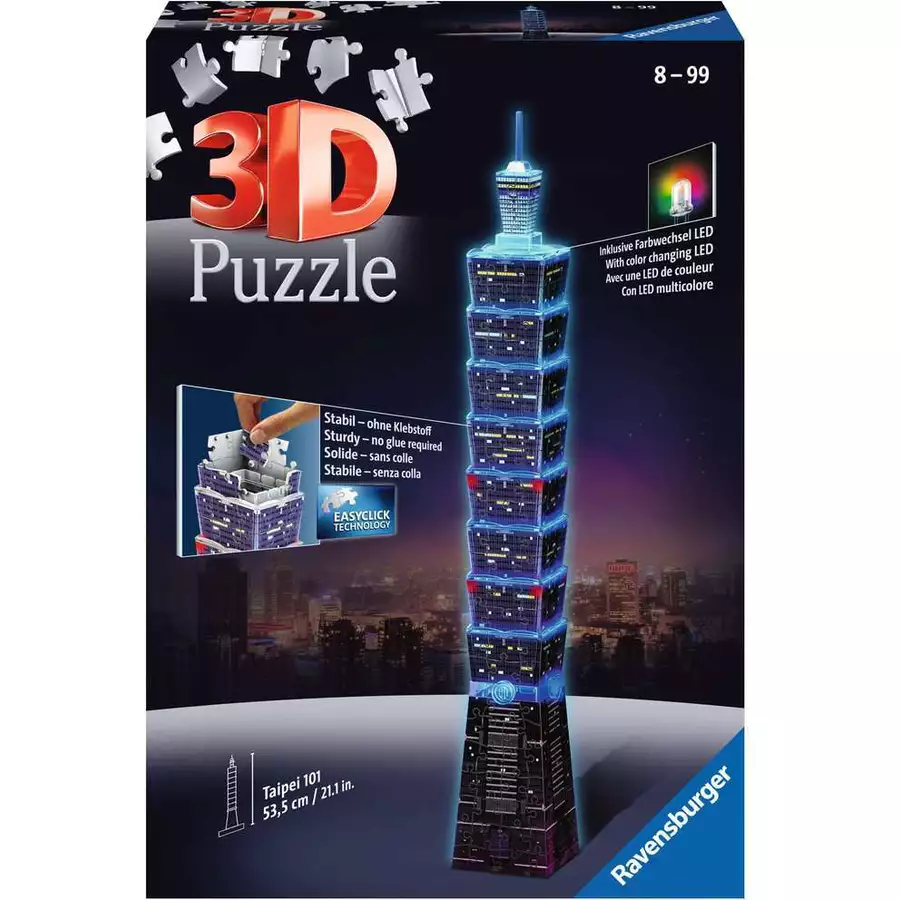 Ravensburger Taipei 101 bei Nacht bunt
