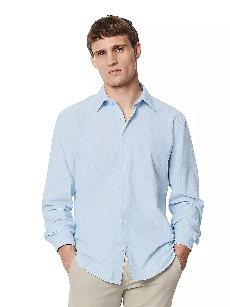 MARC O'POLO Hemd Regular Fit  hellblau
