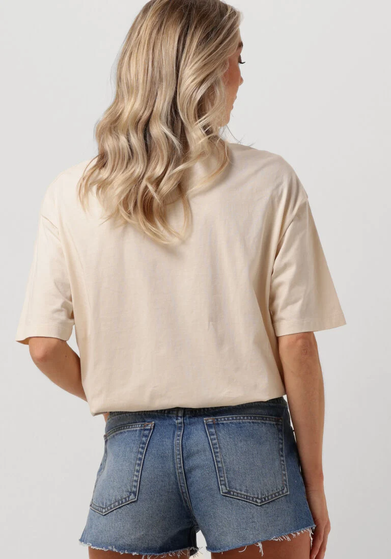 ROUGH STUDIOS ecru rough studios t-shirt anai tee