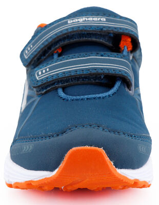 Bagheera Pico Sneaker, Navy/Orange