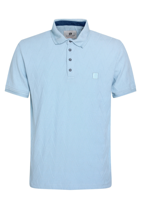 Gabbiano blauwe heren polo