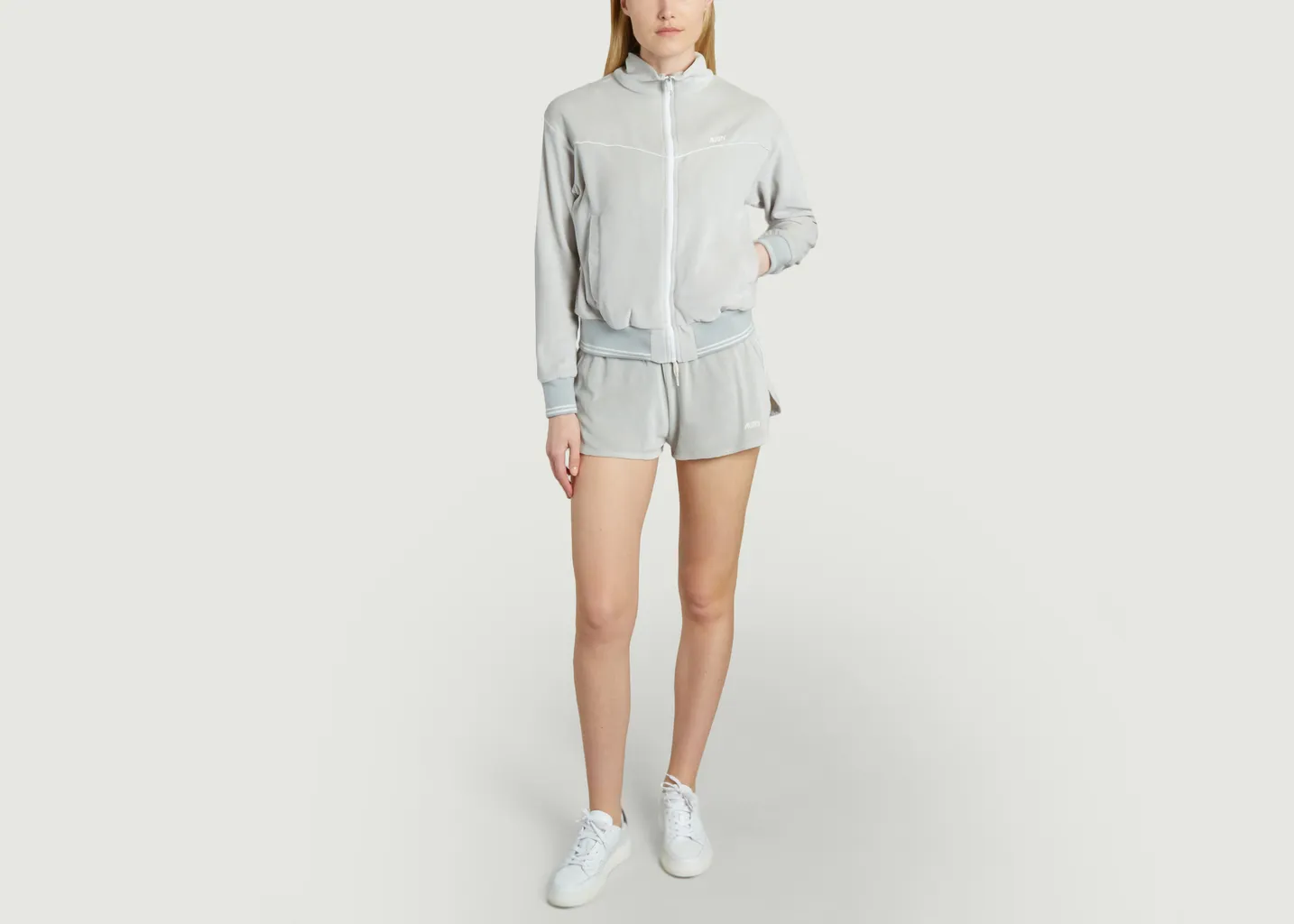 Sweatshirt Zip En Chenille AUTRY