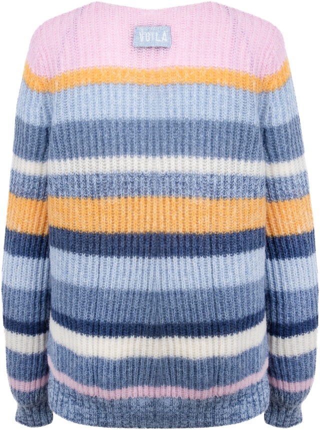 Lieblingsstück V-Ausschnitt-Pullover »BeeleL«, mit Wollanteil und Alpaka