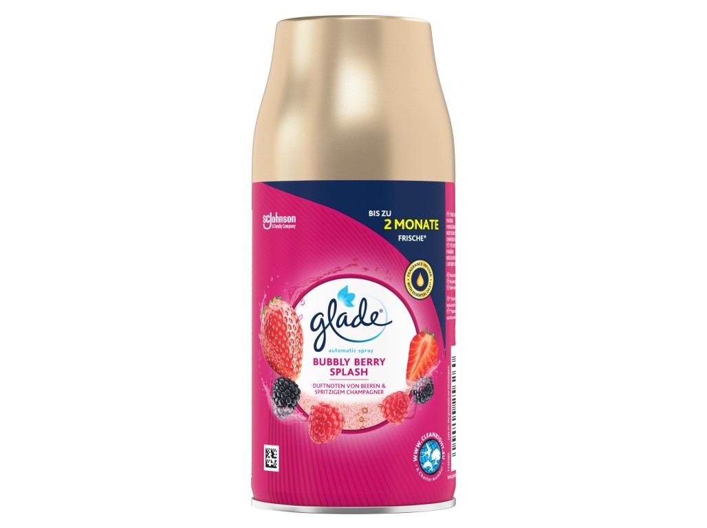 AMBIENTADOR AUTOMATIC GLADE RECARGA BERRY SPLASH 269ML