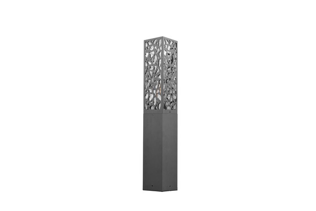 Cooper Pfosten grau 507360142, B/H/T: 10/60/10 cm
