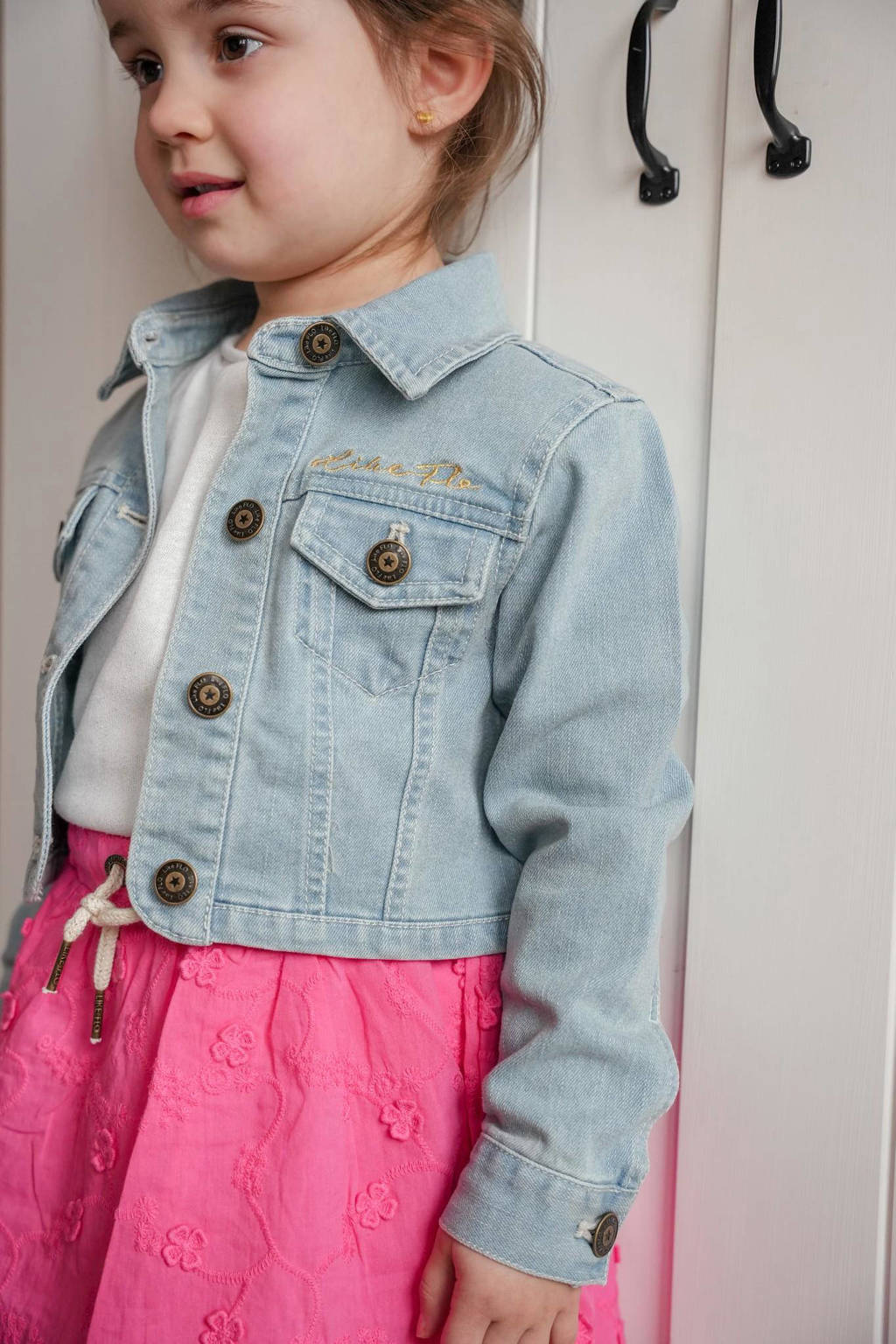 Like Flo baby spijkerjas lichtblauw