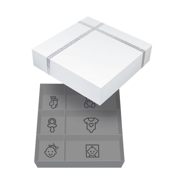 Dooky Handprint Triple Frame / Memory Box