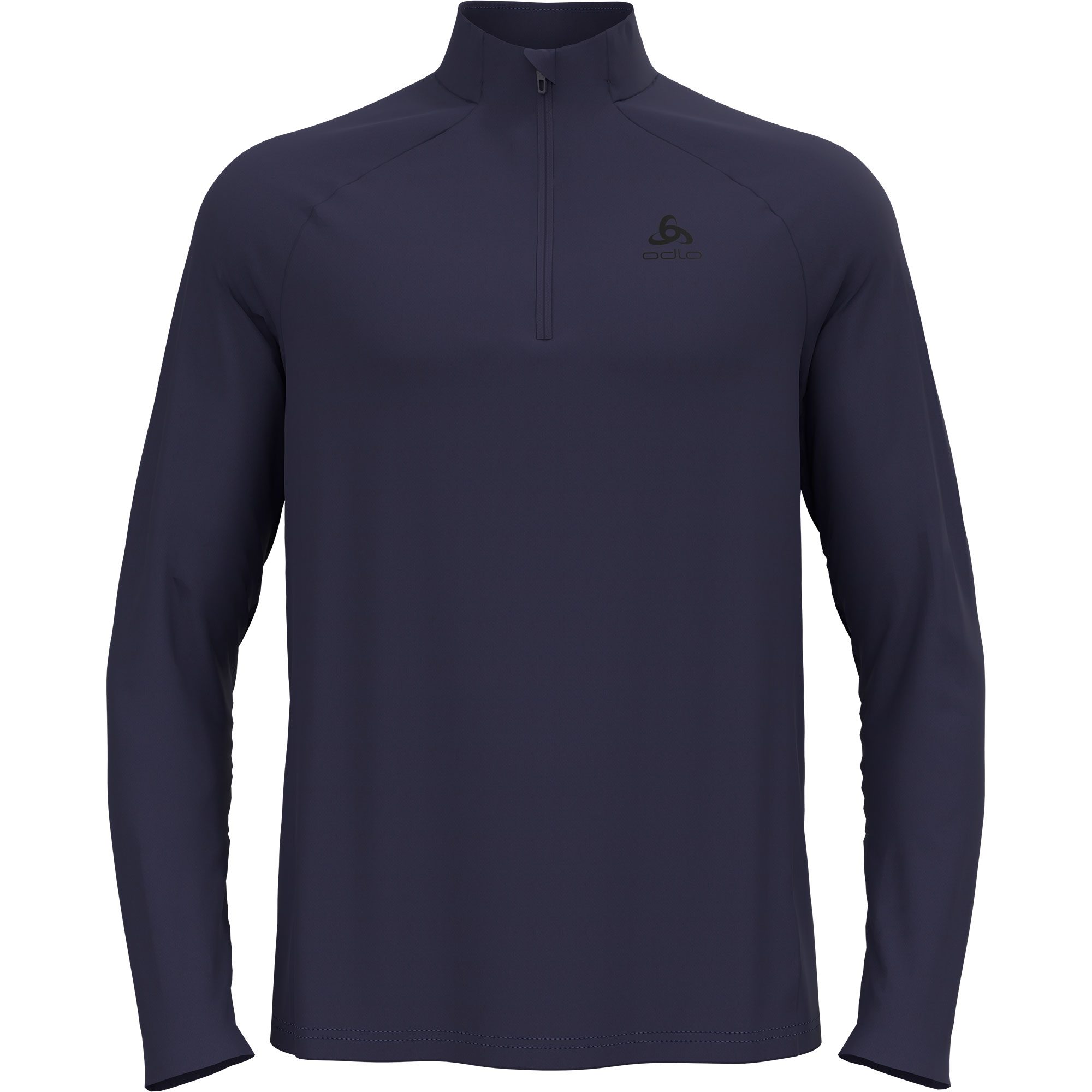 Odlo Essential 1/2 Zip Laufshirt Herren eclipse
