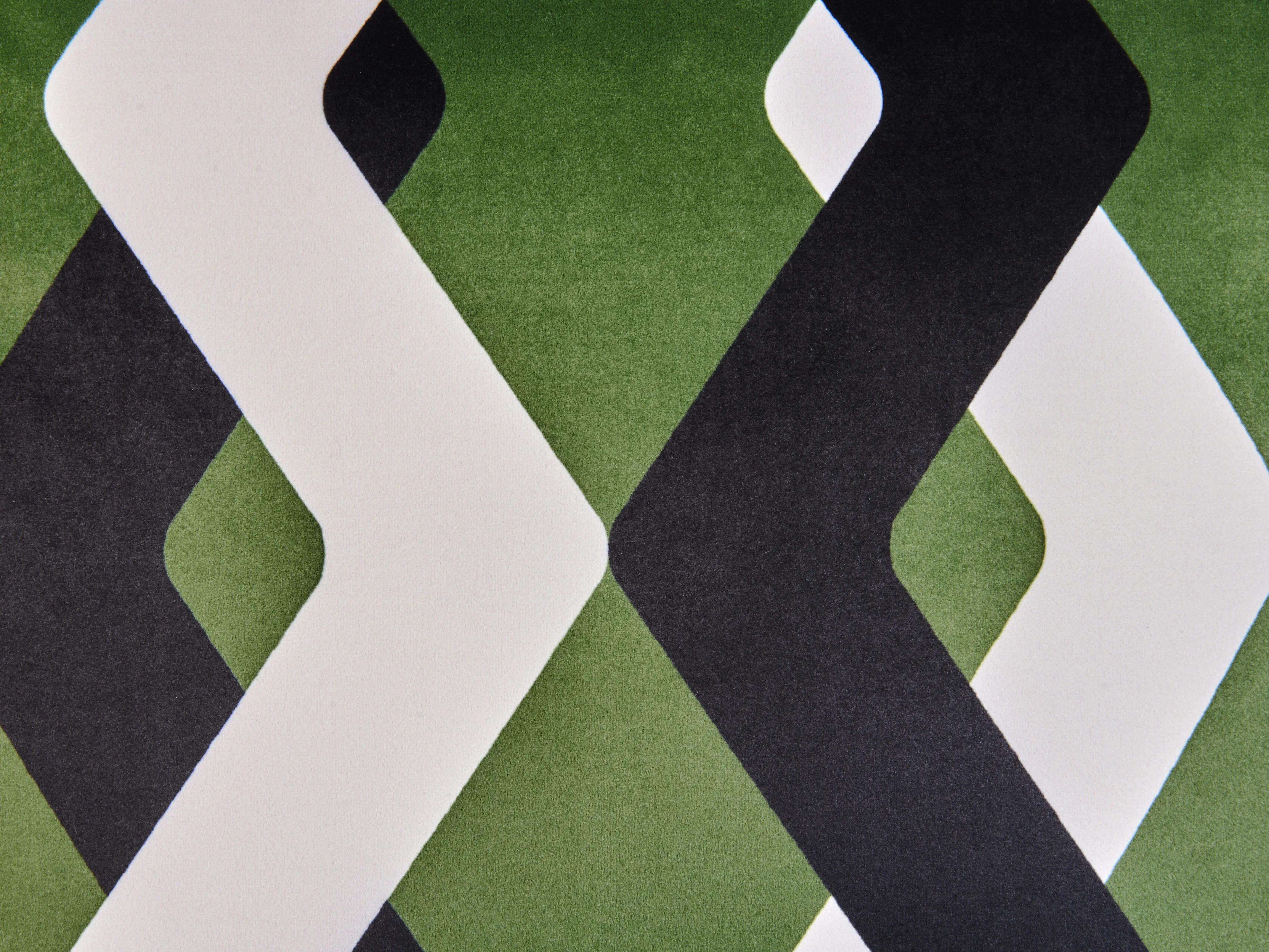 Set van 2 tuinkussens SWAY geometrisch patroon 30 x 50 cm Meerkleurig