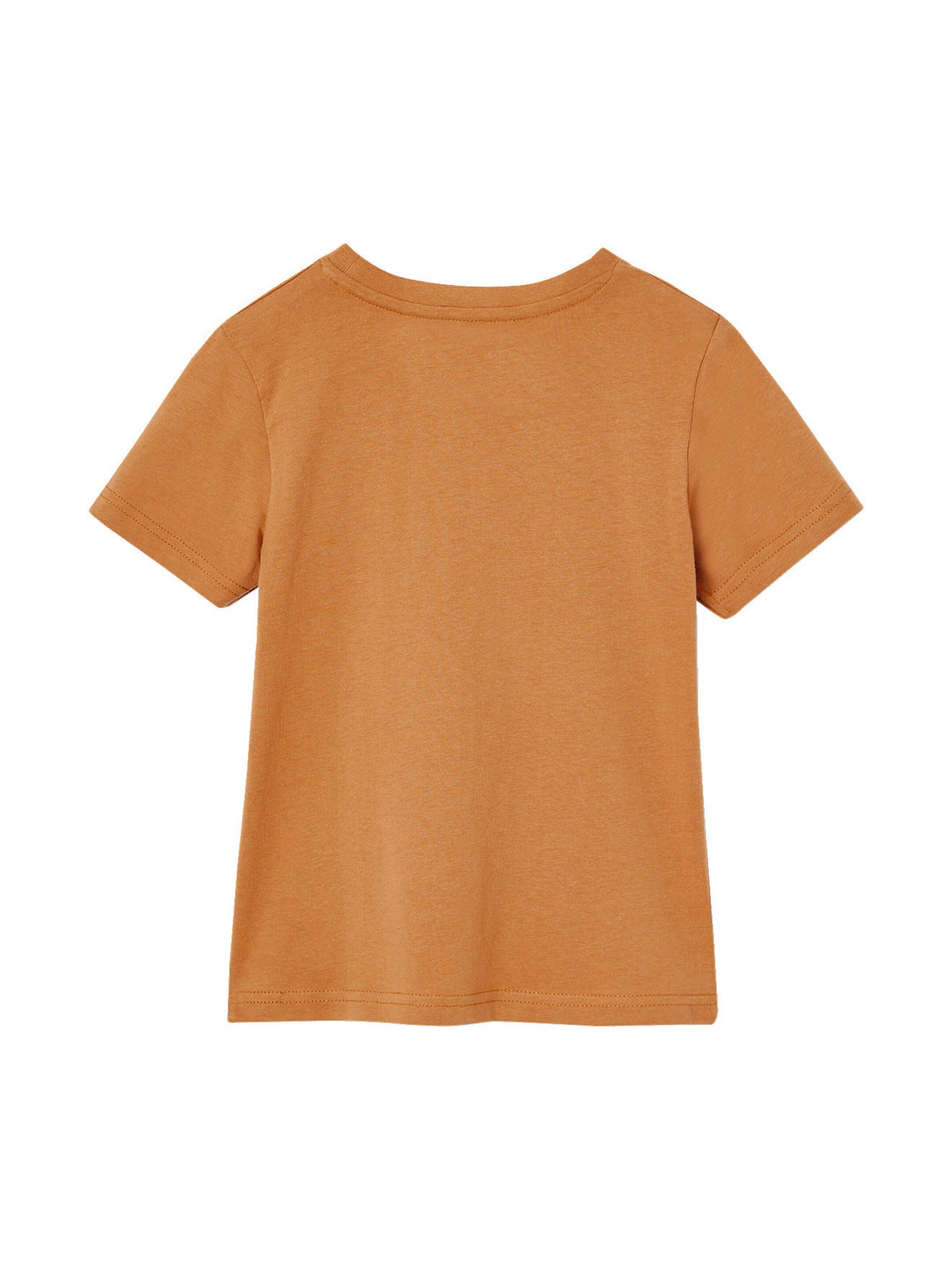 Vertbaudet 3er-Pack Jungen T-Shirts BASIC pekannuss