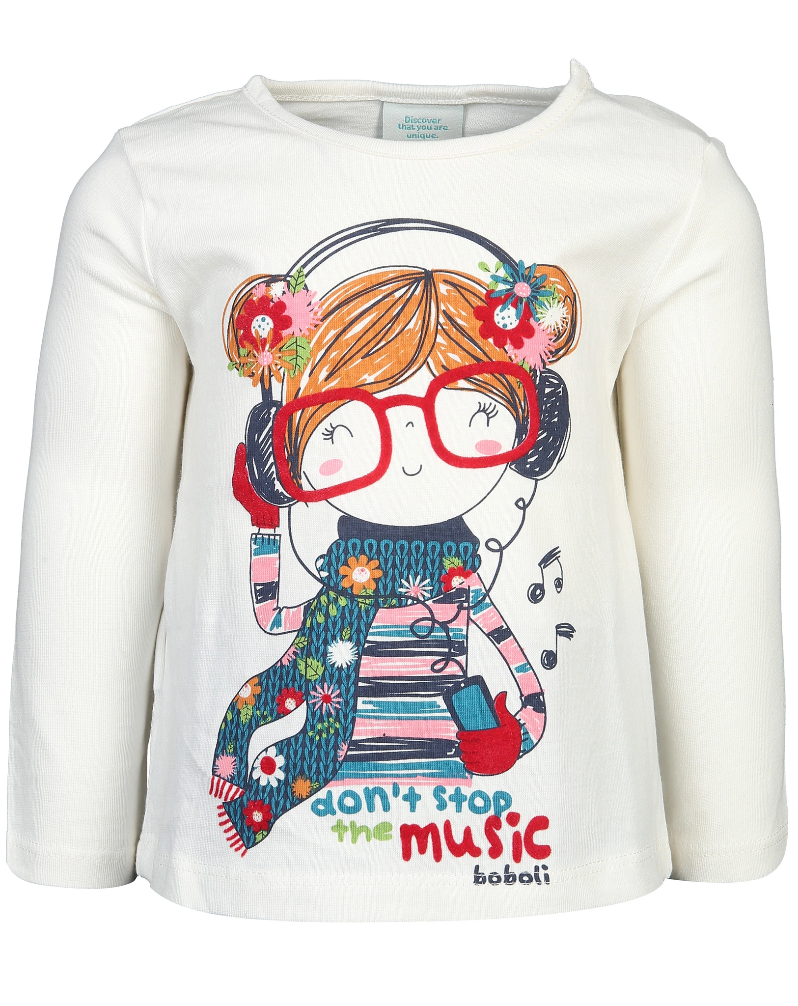 Langarmshirt COOL 2-teilig in off white