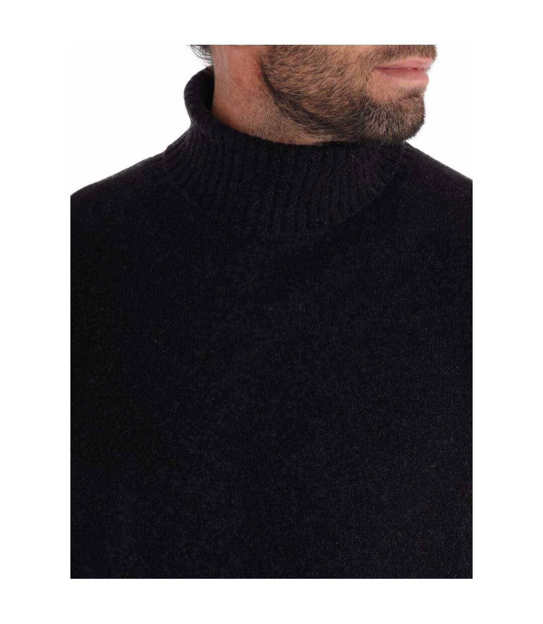 Pull col roulé chaud et doux