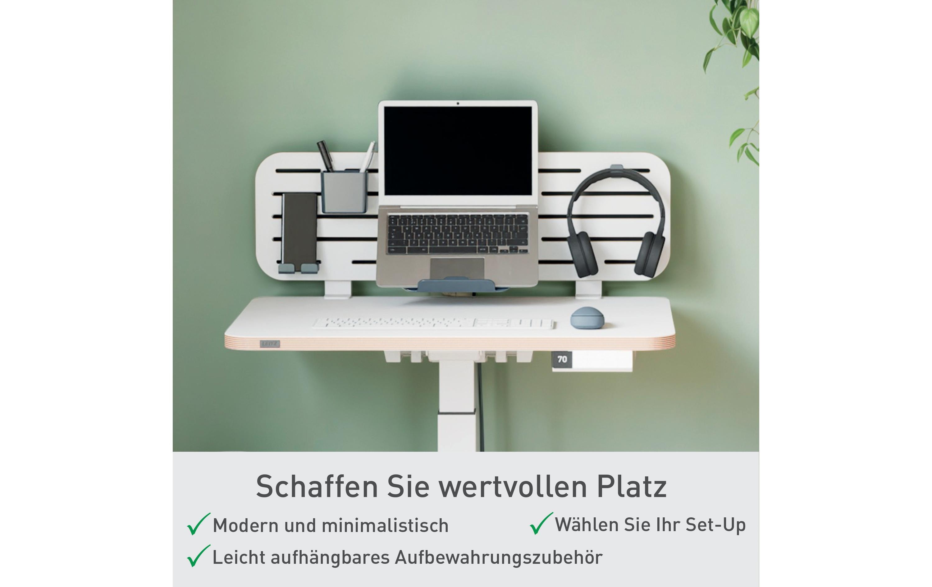 Ergo Schreibtisch-Organizer Gross, WeissSchreibtisch-Aufbewahrung