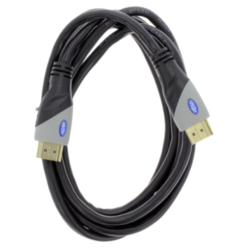 Q-Link HDMI kabel high speed gold plated 3D 2 meter zwart