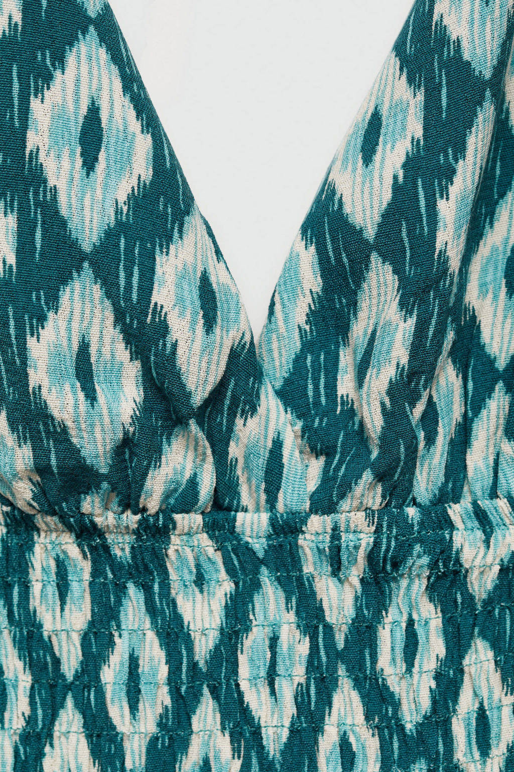 MANGO TEEN jurk met grafische print blauw