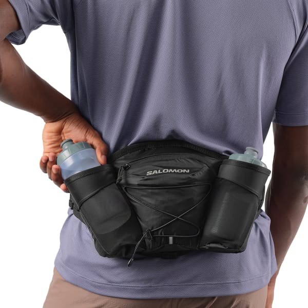 Ceinture porte gourde SALOMON CROSS BELT 2 BOTTLES BLACK