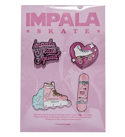 Impala Pins - 4er-Pack - Skate Enemal