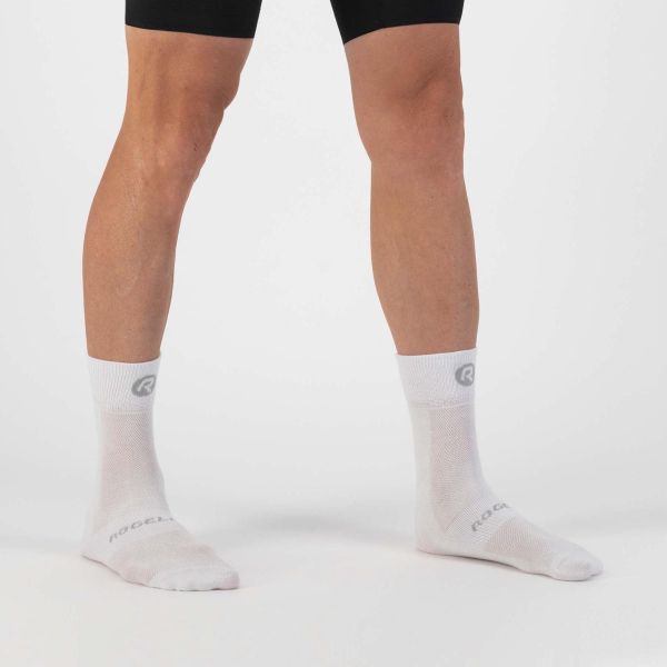 Rogelli Core 3-Pack Strømper, Black/White/Green
