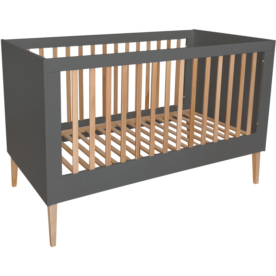 urra Massivbett Buche graunatur 60 x 120 cm